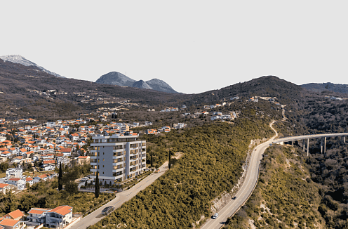 Apartments in a new building in Dobra Voda with sea views — photo 2